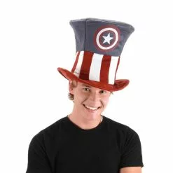 Elope Captain America Adult Costume Top Hat