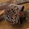 Elope Steampunk Antique Copper Costume Jewelry Cuff Adult