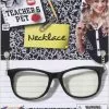 Forum Novelties Teacher's Pet Glasses With Chain Costume Necklace -Footwear Shop 68624 teacher s pet glasses with chain costume necklace