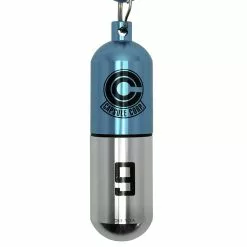 Abysse America, INC Dragon Ball Z Blue Capsule Corp. Keychain