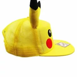 Bioworld Pokemon Pikachu Big Face With Ears Snapback Hat | One Size -Footwear Shop BIW 37056 CB c022fd90 79e2 417b 88c7 9833e2865eab