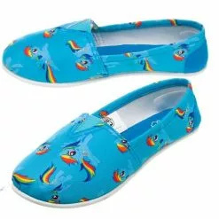 Bioworld My Little Pony Canvas Slip On Shoes