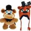 Bioworld Five Nights At Freddy's Freddy Fazbear Beanie And Plush Backpack Bundle -Footwear Shop BIW FNAKC3 B2A