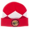 Bioworld Power Rangers Costume Beanie Hat Red Ranger -Footwear Shop BIW KC2ZNFPOW CA