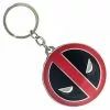 Bioworld Marvel Deadpool Logo Metal Keychain 1 Bioworld Marvel Deadpool Logo Metal Keychain -Footwear Shop BIW KE1TWSMVE CA