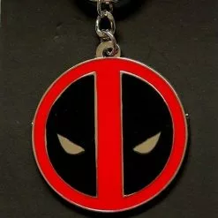 Bioworld Marvel Deadpool Logo Metal Keychain 7 Bioworld Marvel Deadpool Logo Metal Keychain -Footwear Shop BIW KE1TWSMVE CC