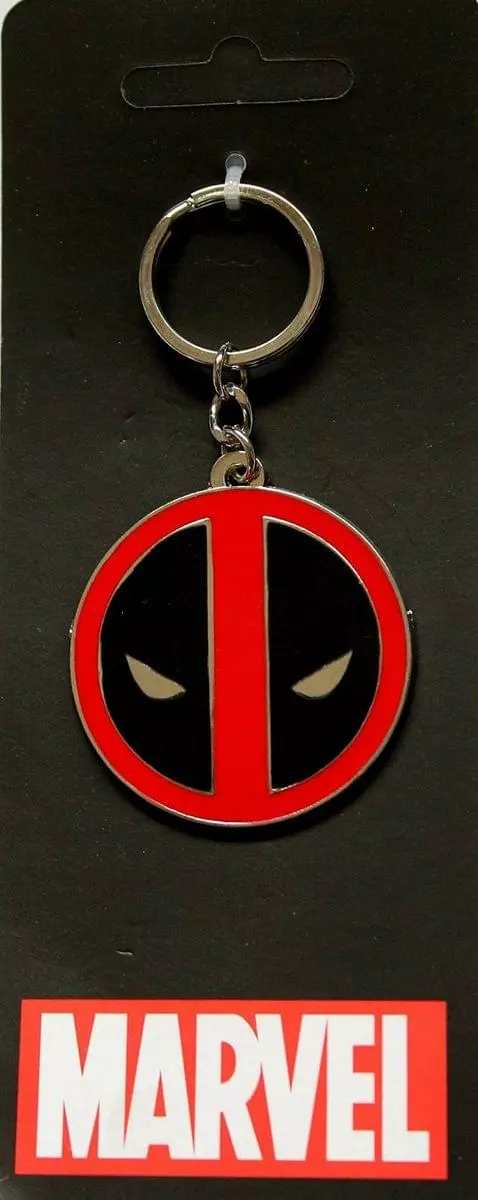 Bioworld Marvel Deadpool Logo Metal Keychain 5 Bioworld Marvel Deadpool Logo Metal Keychain - Image 3