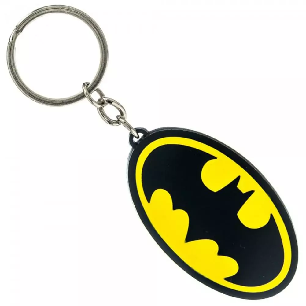 Bioworld DC Comics Batman Logo Metal Keychain 3 Bioworld DC Comics Batman Logo Metal Keychain