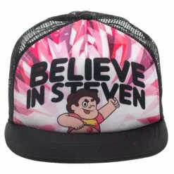 Bioworld Steven Universe "Believe In Steven" Trucker Hat -Footwear Shop BIW QT1X20SUN CC