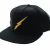 Bioworld Harry Potter Bolt Black Snapback Hat