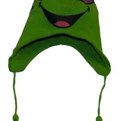 Bioworld Teenage Mutant Ninja Turtle Donatello Purple Face Laplander Beanie