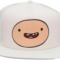 Bioworld Adventure Time With Finn & Jake Big Face Finn Adjustable Trucker Hat