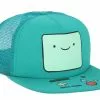 Bioworld Adventure Time With Finn & Jake Big Face Beemo Adjustable Trucker Hat 2 Bioworld Adventure Time With Finn & Jake Big Face Beemo Adjustable Trucker Hat -Footwear Shop BIW 32594 CA