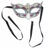 Bauer Pacific Imports Mona Lisa Eye Costume Mask: Silver/Pink 1 Bauer Pacific Imports Mona Lisa Eye Costume Mask: Silver/Pink -Footwear Shop BPI 12055 F CA