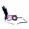 Bauer Pacific Imports Paris Eye Costume Mask With Feather: Pink/Black -Footwear Shop BPI 12100 A CA 0e0737da 9f29 406c 9725 e98ce753778b
