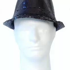 Bauer Pacific Imports Dancer Sequin Costume Hat: Black