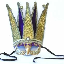 Bauer Pacific Imports Marquee Costume Mask: Purple