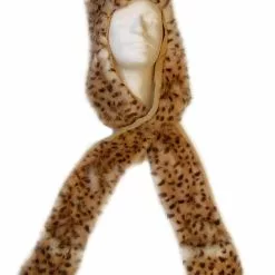 Bauer Pacific Imports Faux Fur Leopard Costume Hat