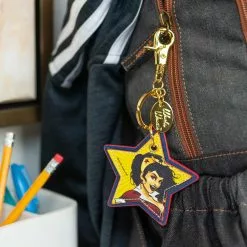 Crowded Coop, LLC DC Comics Bombshells Wonder Woman Faux Leather Keychain -Footwear Shop CRC DCCL209 CF