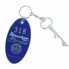 Crowded Coop, LLC Retro Motel Key Fob - The Motorboat Motel Blue