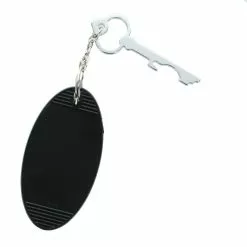 Crowded Coop, LLC Retro Motel KeyFob - Swiftwood Suites Black -Footwear Shop CRC SP133 CB 80f99d7d 725c 4759 a277 ecd8254781dc