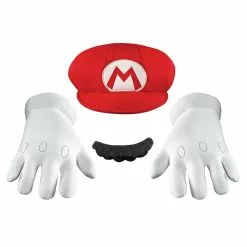 Disguise Super Mario Bros. Mario Adult Costume Accessory Kit