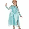 Disguise Frozen Disney Classic Elsa Snow Queen Gown Child Costume