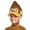 Disguise Super Mario Bros Nintendo Donkey Kong Costume Headpiece Child One Size