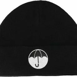 Dark Horse Comics The Umbrella Academy Logo Black Knit Hat | One Size