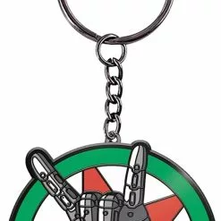Dark Horse Comics Cyberpunk 2077 Johnny Silverhand Logo 2 Inch Enamel Keychain
