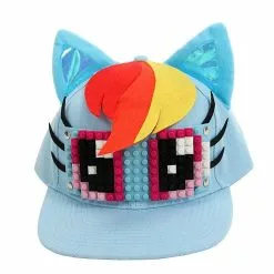 Elope My Little Pony Rainbow Dash Bricky Blocks Build On Snapback Hat