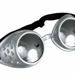 Elope Atomic Ray Adult Costume Goggle Silver