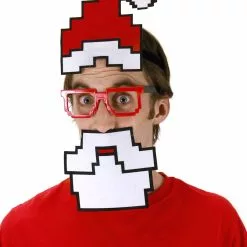 Elope Pixel 8 Holiday Santa Costume Accessory Kit