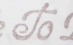 Elope Bride To Be Sash White One Size