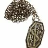 Elope Fantastic Beasts Newt's Monogram Costume Pendant Pin With Chain -Footwear Shop ELP 543151 CA