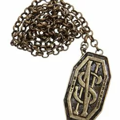 Elope Fantastic Beasts Newt's Monogram Costume Pendant Pin With Chain