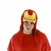 Elope The Avengers Iron Man Costume Knit Laplander Hat -Footwear Shop ELP 250739 CA