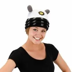 Elope Doctor Who White Dalek Beanie Hat Adult