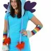 Elope My Little Pony Rainbow Dash Costume Glovettes -Footwear Shop ELP 433180 CA