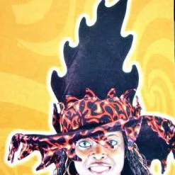 Elope Flame Witch Hat Costume Accessory