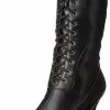 Ellie Shoes Amelia Victorian Women's Costume Boots, Black -Footwear Shop ELS HA108BK PA