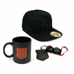 Exquisite Gaming Call Of Duty Black Ops 4 Gift Set | Logo Snapback Cap | Compass