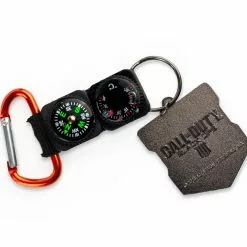 Exquisite Gaming Call Of Duty: Black Ops 4 Logo & Keychain Compass Set | Includes Thermometer -Footwear Shop EXG GKCOCD300060 CC