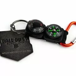 Exquisite Gaming Call Of Duty: Black Ops 4 Logo & Keychain Compass Set | Includes Thermometer -Footwear Shop EXG GKCOCD300060 CD