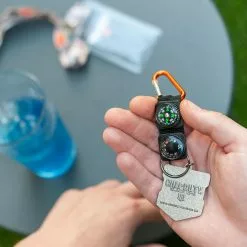 Exquisite Gaming Call Of Duty: Black Ops 4 Logo & Keychain Compass Set | Includes Thermometer -Footwear Shop EXG GKCOCD300060 CF