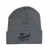 Eye-Dye Jimmy Kimmel Live! 12 Inch Charcoal Knit Cuff Beanie | Adult One Size