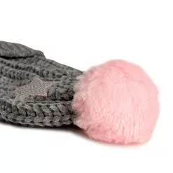 Fashion Accessory Bazaar LLC LOL Surprise Dolls Girls Winter Beanie & Glove Set | Grey -Footwear Shop FAB 3056 CC