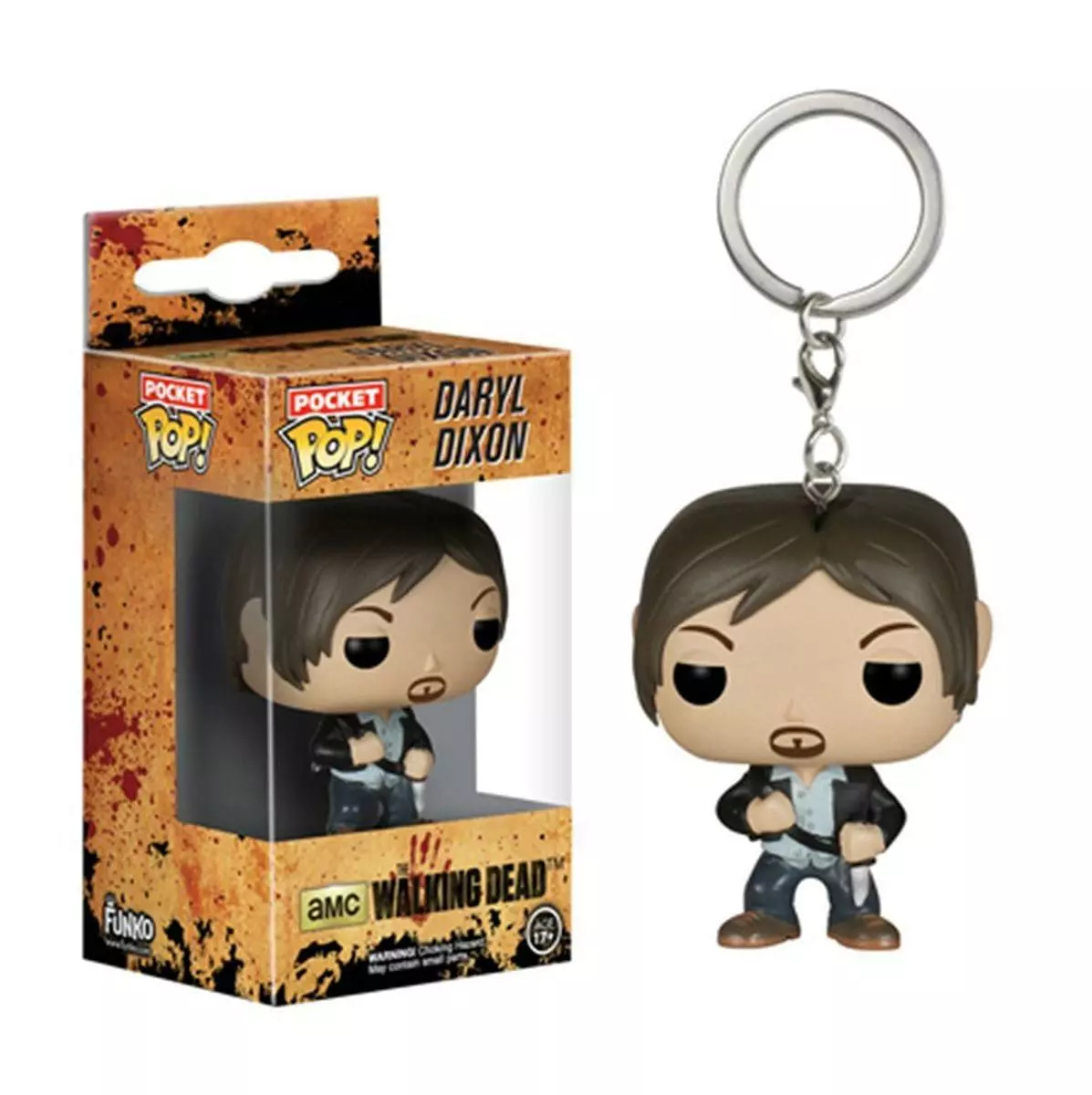 FUNKO Pop Keychain- Walking Dead Daryl Dixon 3 FUNKO Pop Keychain- Walking Dead Daryl Dixon