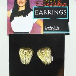 Forum Novelties Plastic Costume Snake Earrings