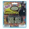 Forum Novelties Hip Hop Costume Earrings 2 Forum Novelties Hip Hop Costume Earrings -Footwear Shop FRM 64017 CA